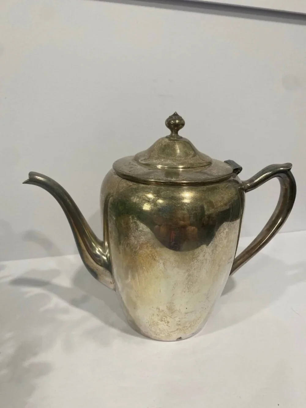 Vintage Antique FB Rogers Silver Plated Coffee Tea Serving Pot